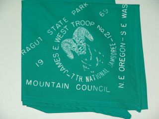 1969 National Jamboree Blue Mountain Council Contingent Neckerchief
