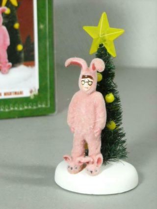 2008 Dept.  56 A Christmas Story " Pink Nightmare " Retired W/ Box