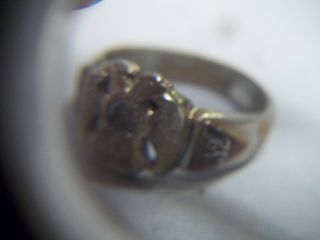 18 Kt Gold 32 Degree Masonic Ring Size 11