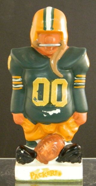 Vintage Green Bay Packers Fred A.  Kail Jr Fak Football Player Statue - Japan
