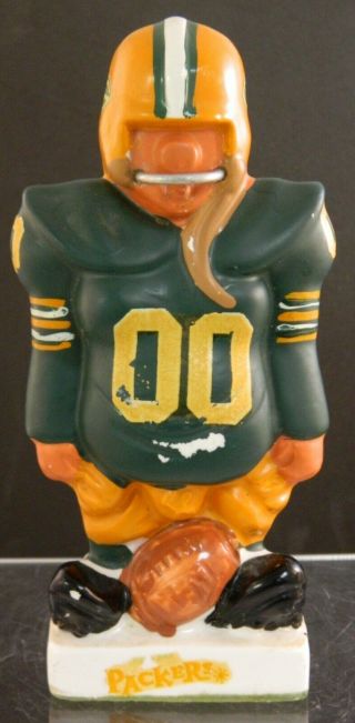 Vintage Green Bay Packers Fred A.  Kail Jr FAK Football Player Statue - Japan 2