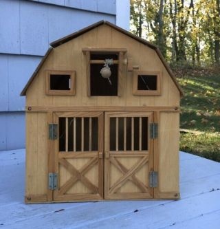 Wood Horse Barn And Stable,  Adorable