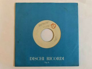 Depeche Mode Its Called A Heart Italy 7” White Label Promo