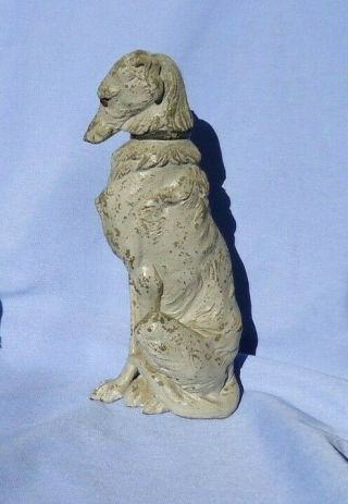 Scottish Deerhound Irish Wolfhound Landseer Dog Lamp Base 8 "