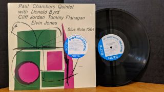 Paul Chambers Quintet Donald Byrd Cliff Jordan Elvin Jones T Flanagan Blue Note