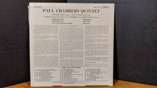 PAUL CHAMBERS QUINTET Donald Byrd CLIFF JORDAN Elvin Jones T FLANAGAN Blue Note 3