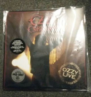 Ozzy Osbourne Ltd 2 Lp Set Live Unplayed No 7773