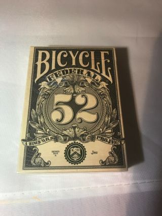 Federal 52 Bicycle Edition Playing Cards By Kings Wild Project