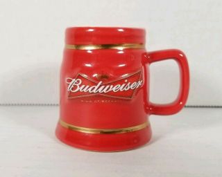 Budweiser Shot Glass Mini Mug / Beer Stein Officially Licensed