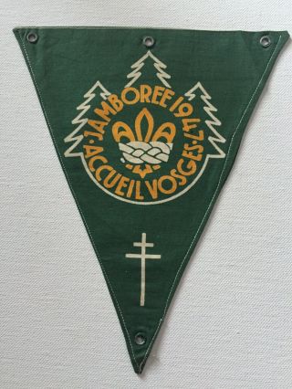 Boy Scout 1947’s World Scout Jamboree Sub Camp Chief Pennant