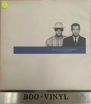 Pet Shop Boys Discography Double Album Vinyl Ex,  Con