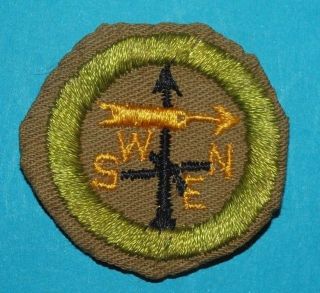 Weather Type D Merit Badge - Sand Fine Twill Boy Scouts 8649