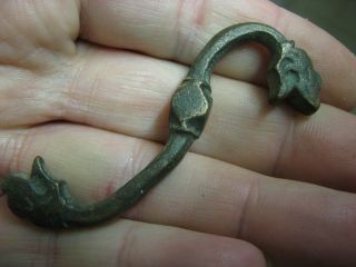 Civil War Serpent Buckle Metal Detecting Find [a40]