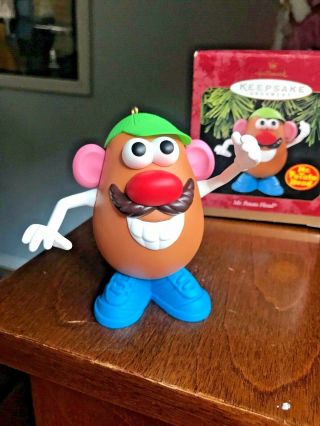 1997 Hallmark Mr.  Potato Head Toy Story Keepsake Ornament Retired Box