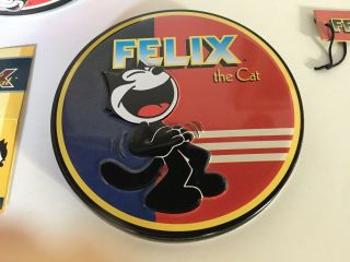 Felix the cat watch Complete Content W/box;watch/yo - yo/tags/tin 2