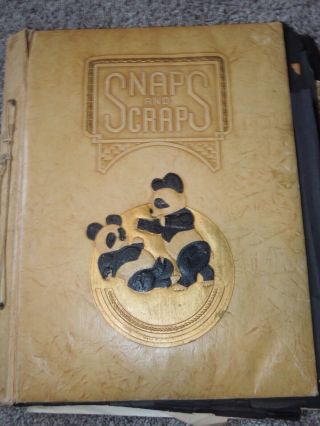 Wwii Us Army 15th Aaf Navy Photo Album Scrapbook