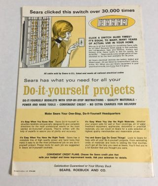 1971 Simplified Electrical Wiring Sears Handbook Hobbies & Crafts Paperback 2