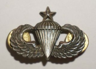 Army Paratrooper Airborne Jump Wing German Made Post Wwii Era Badge M3725