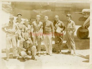 Wwii Photo - 17th Bomb Group - B - 26 Bomber Plane Crew Nose Art Jersey Bouncer Iii