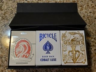 12 Decks Of Playing Cards Magnetic Brick Box Mixed Brick Bicycle David Blaine