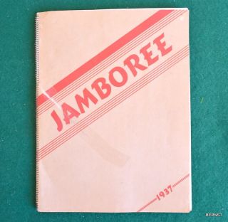 Boy Scout 1937 Jamboree - My Jamboree Adventure Book - Jersey Participant