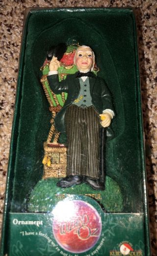 Kurt Adler The Wonderful Wizard Of Oz Christmas Ornament Box 2001 Euc