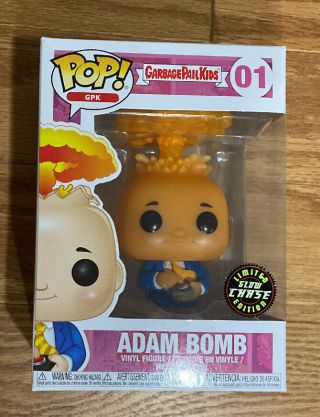 Funko Pop Garbage Pail Kids Adam Bomb 01 Glow Chase