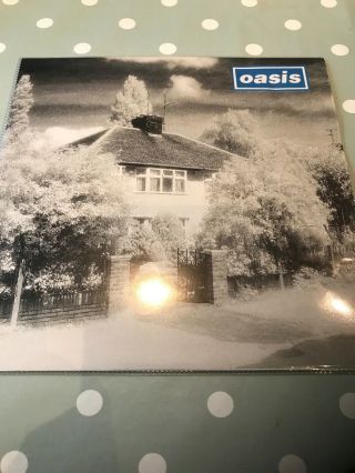 Oasis Live Forever Fold Out Numbered Sleeve 7” Noel Gallagher Creation