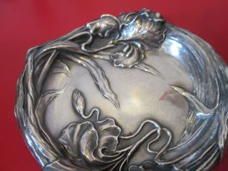 ART NOUVEAU - UNGER BROS.  STERLING - CALLING CARD or JEWELRY TRAY 3
