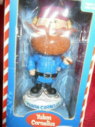 2002 YUKON CORNELIUS rudolph the red nosed reindeer christmas BOBBLEHEAD BD&A 2
