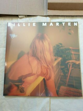 Billie Marten - Feeding Seahorses By Hand - Hand Signed  Orange Vinyl 12