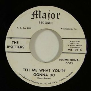 Upsetters " Tell Me What You 