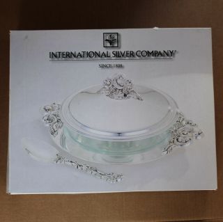 Open Box,  - International Silver Company Fontenay 4 - Piece Casserole,  Tray