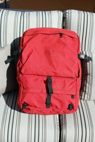 Fss Forest Service Wildland Fire Fighter Red Personal Gear Pack Backpack
