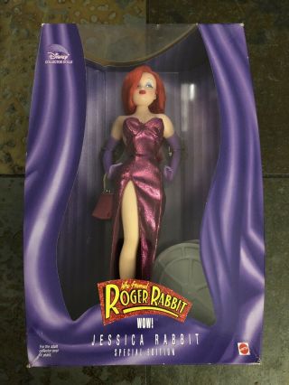 Disney Jessica Rabbit Special Edition Mattel Collector Doll 1999