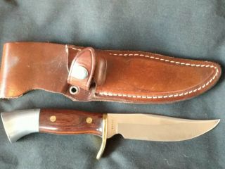 Vintage Westmark Usa Fixed Blade Knife Model 702 Buy It Now $129