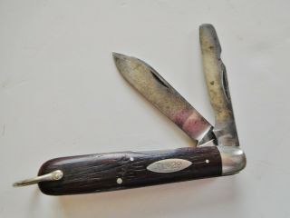 Vintage Wwii Us Army Issue Cattaraugus Cutlery Co Tl - 29 Pocket Knife