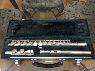 Vintage Yamaha Flute Model 225sii W/ Case • Japan