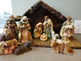 House Of Lloyd Vintage Christmas Around The World Nativity Set O 