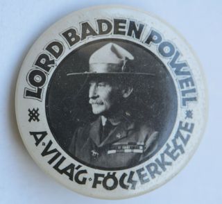 1933 Jamboree Hungary,  Lord Baden Powell Badge