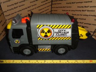Road Rippers City Service Fleet Garbage Pickup Truck Toy State Sounds & Lights
