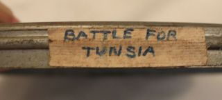 WWII Newsreel 16mm Battle for Tunisia 2