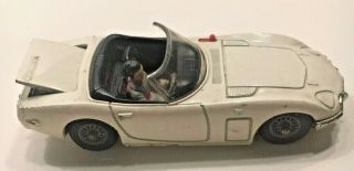 Vintage 1960s Corgi Toys 007 James Bond Toyota 2000 Gt Diecast Car