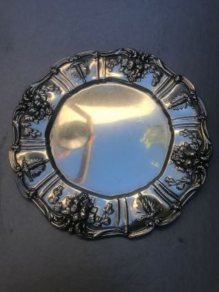 Reed & Barton Francis I Sterling Silver X568 Plate Estate Find Nr