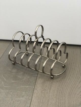 Vintage Silverplate Toast Rack,  Made In England