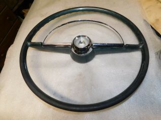 1954 Ford Steering Wheel And Horn Ring
