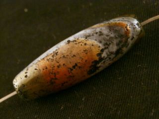 Lovely Pure Old Natural Agate Dzi Bead From Tibet O060