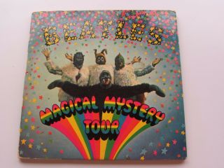 The Beatles 1967 U.  K.  Magical Mystery Tour E P Solid Centre Mono