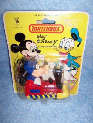 1979 Matchbox Walt Disney Diecast Metal - Wd3 Goofy Train
