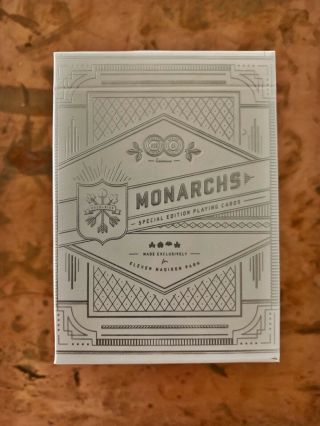 Theory 11 Monarchs Eleven Madison Park Playing Cards